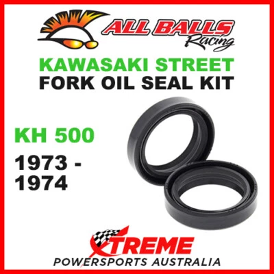All Balls 55-109 Kawasaki KH500 KH 500 1973-1974 Fork Oil Seal Kit 36x48x11 - Image 1 of 2