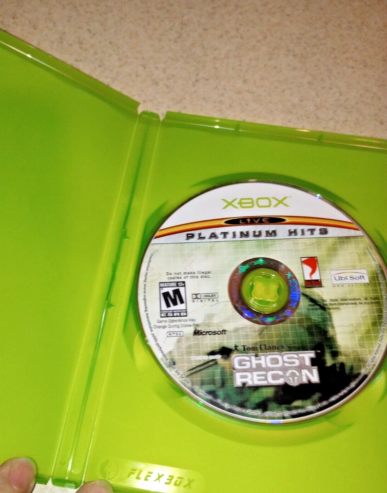XBOX Tom Clancy's- Ghost Recon Video Game in Case Used Mature - Image 1 of 1