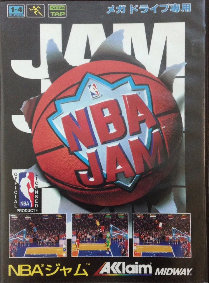 SEGA MEGA DRIVE NBA JAM (Japanese version) *NEW *US Seller - Image 1 of 2