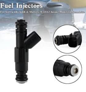 Fuel Injectors Fit For Sierra 18-7688 & Mallory 9-3312 Intake Manifold Sterndriv - Picture 1 of 8