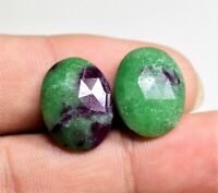 28X28X4 mm R-579 Wonderful A-One Quality 100/% Natural Ruby Zoisite Round Shape Cabochon Loose Gemstone For Making Jewelry 34.5 Ct
