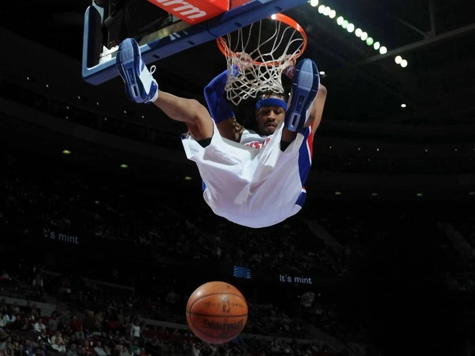 Глянцевая фотография Аллена Айверсона из Philadelphia 76ers 8x10 баскетбольная печать НБА NO9 - Изображение 1 из 1