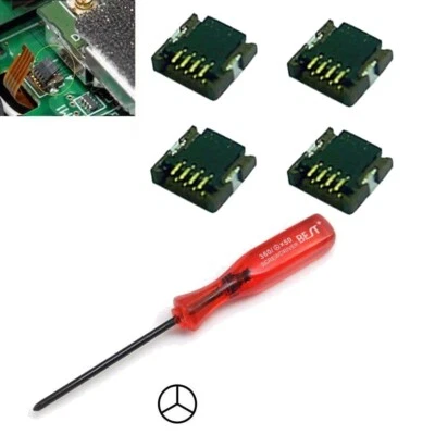 4X P6 Cable Connector Clip For Touch Screen Repair NDSL DSL DS NDS Lite +1x T00L