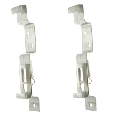 2 x Maypole Number Plate Holder Clamp Bracket Clips for Trailer Caravan Horsebox - Image 1 of 4
