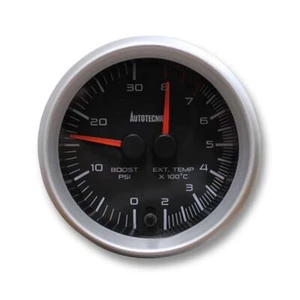 Diesel Dual Boost and Exhaust Temp Black Face Dual Gauge 60mm suit Nissan Patrol - Picture 1 of 12