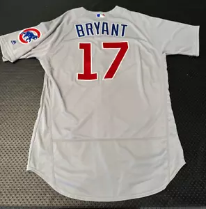 Kris Bryant 2018 Team Issued Used Chicago Cubs Road Jersey MLB Authenticated - Picture 1 of 8