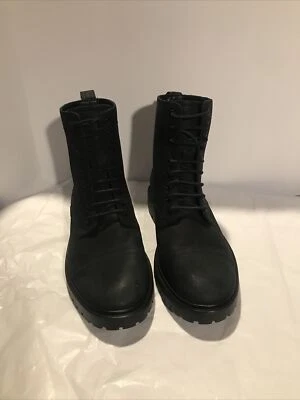 Botas de hombre Calvin Klein Lorenzo con cordones y parte superior de cuero talla 7. Nuevo sin caja $65 Foto 1 de 4