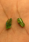Lot DIOPSID Kristalle (0.6 gr) Roh Diopside Crystal rough, Merelani Tansania