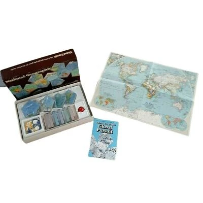 National Geographic Global Pursuit 1987 Juego de Mesa Nunca Jugado Piezas Precintadas Foto 1 de 4