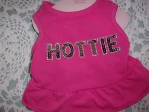 Vestido Perro Rosa HOTTIE Nuevo XS XSmall xxs - Imagen 1 de 3