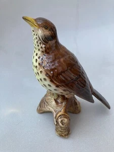Vintage Beswick Songthrush Bird Model No:2308 Gloss - Picture 1 of 6