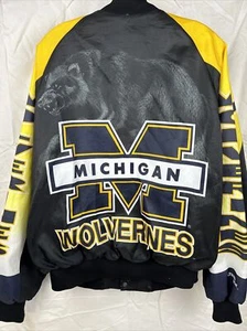 Michigan Wolverines Vintage Chalk Line Jacket XL USA Made - Bild 1 von 24