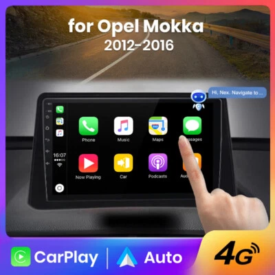 6G+128G For Vauxhall Mokka1 2012-16 Apple Carplay Car Stereo Radio Android 13 FM - Image 1 of 4