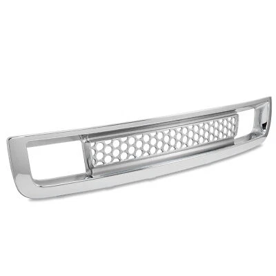 For GMC Sierra 1500 07-13 Chrome Front Bumper Lower Grille Honeycomb Style Grill - Image 1 of 4