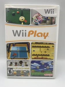 Wii Play - Nintendo Wii - Completo en estuche con manual - Probado - Imagen 1 de 5