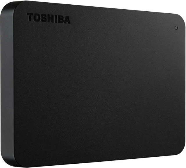 Toshiba Canvio Basics 1TB, External, 5400RPM, 2.5 inch (HDTB410XK3AA) Hard Drive
