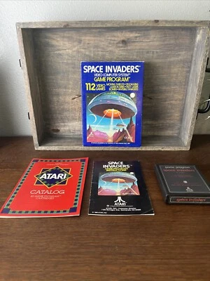 SPACE INVADERS, CX2632, Atari 2600, Atari 1978, CIB - Image 1 of 4
