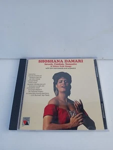 Israeli, Yiddish, Yemenite & Other Folk Songs by Shoshana Damari CD 1995 Omega  - Picture 1 of 3