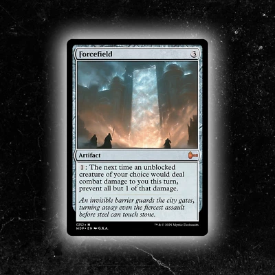 Forcefield - Custom Magic: The Gathering Card - High-Quality - Image 1 of 4