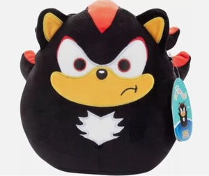 Squishmallows x SEGA Sonic the Hedgehog Shadow 8-inch NWT - Picture 1 of 6