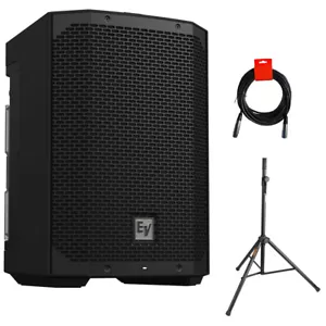 Electro-Voice EVERSE 8 Loudspeaker w/ Speaker Stand & XLR-XLR Cable - Picture 1 of 10