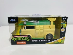 JADA HOLLYWOOD RIDES NINJA TURTLES PARTY WAGON DIE-CAST 1/32 SCALE NEW TMNT - Picture 1 of 11