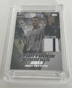 Andy Pettitte 2024 Jersey Fusion Game Used Jersey Patch - Picture 1 of 2