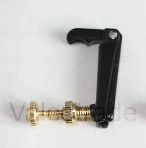 Violino Stringa Sottile Accordatore Regolatori. 1/2 O 1/4 Size Nero/Oro Metal - Imagen 1 de 4