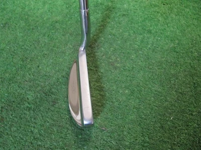 ARNOLD PALMER THE ORIGINAL PUTTER, STEEL SHAFT + LEATHER WRAPPED GRIP 35.5" NICE - Image 1 of 4