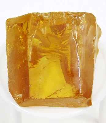 Certified 343.55 Ct Natural Cambodian Zircon Rough – Beautiful Orange Gemstone — 第 1/4 张图片