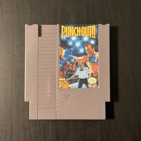 Punch-Out!! (Nintendo NES, 1990) Authentic Cartridge - Tested & Working