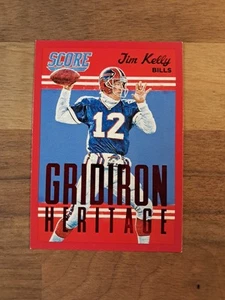 2015 Score - Gridiron Heritage Jim Kelly #18 Red - Picture 1 of 10
