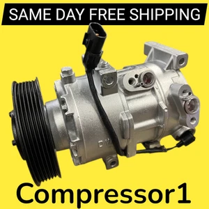 AC Compressor For 2012 2013 2014 2015 2016 2017 Hyundai Accent Kia RIO 1.6L - Picture 1 of 3