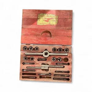 Juego de troqueles de grifo vintage Blue Point TD2400 a presión estuche de madera EE. UU. faltan pocas piezas 7 - Imagen 1 de 5