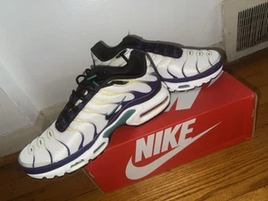 Nike Air Max Plus White/Black - Grape Ice - Picture 1 of 3