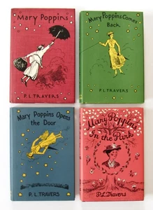 Lot 4 MARY POPPINS Comes Back Opens the Door In the Park PL Travers HBDJ EXC - Imagen 1 de 3