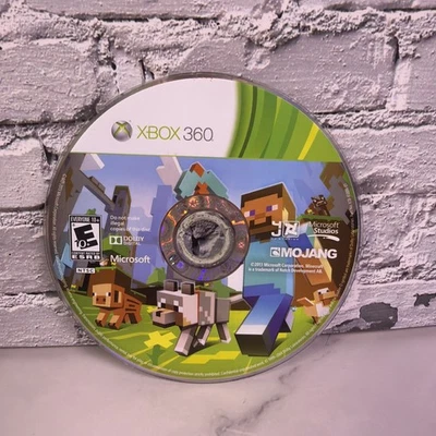 Minecraft Microsoft Xbox 360 Edition Nur Disc - Getestet ✅ - Bild 1 von 3