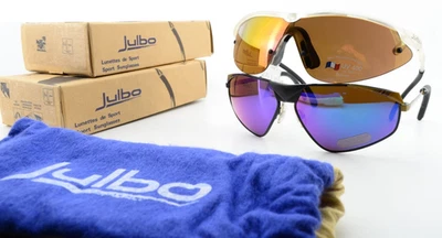 JULBO Gafas de Sol Lote de 2 Piezas Espejadas Esquí Deporte Montaña Tonic Cham Foto 1 de 4