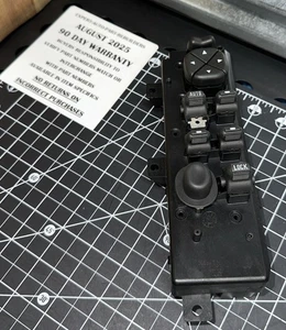 1999 2004 JEEP GRAND CHEROKEE OE DRIVER DOOR POWER WINDOW SWITCH 5HB61DX9AC NICE - Foto 1 di 9