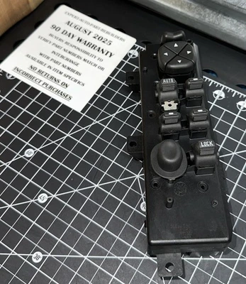 1999 2004 JEEP GRAND CHEROKEE OE DRIVER PORTA JANELA DE ENERGIA INTERRUPTOR 5HB61DX9AC BOM - Imagem 1 de 4