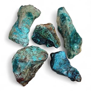 Chrysocolla Natural Rough Pieces Mexico 112.2 grams. - Picture 1 of 1