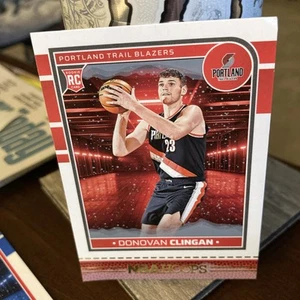 2024-25 Panini NBA Hoops Collection Rookie RC #237 Donovan Clingan Trail Blazers - Picture 1 of 4