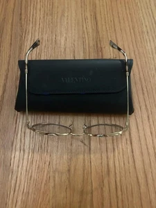 NEW AUTHENTIC | Valentino VA 1003 3003 Pale Gold/Black (Blue Light Lenses) - Picture 1 of 8