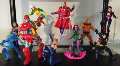 Marvel Legends X-Men: Age of Apocalypse Lot INCLUDES Colossus BAF COMPLETE - Image 1 of 4