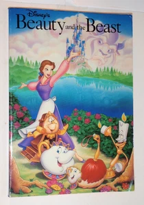 Beauty and the Beast First Edition Disney Press NY 1992 Illustrated A. L. Singer - Picture 1 of 7