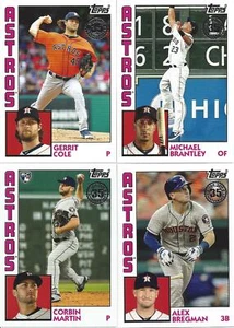 2019 TOPPS UPDATE 1984 35th Anniversary Michael Brantley Houston Astros 84-46 - Picture 1 of 1
