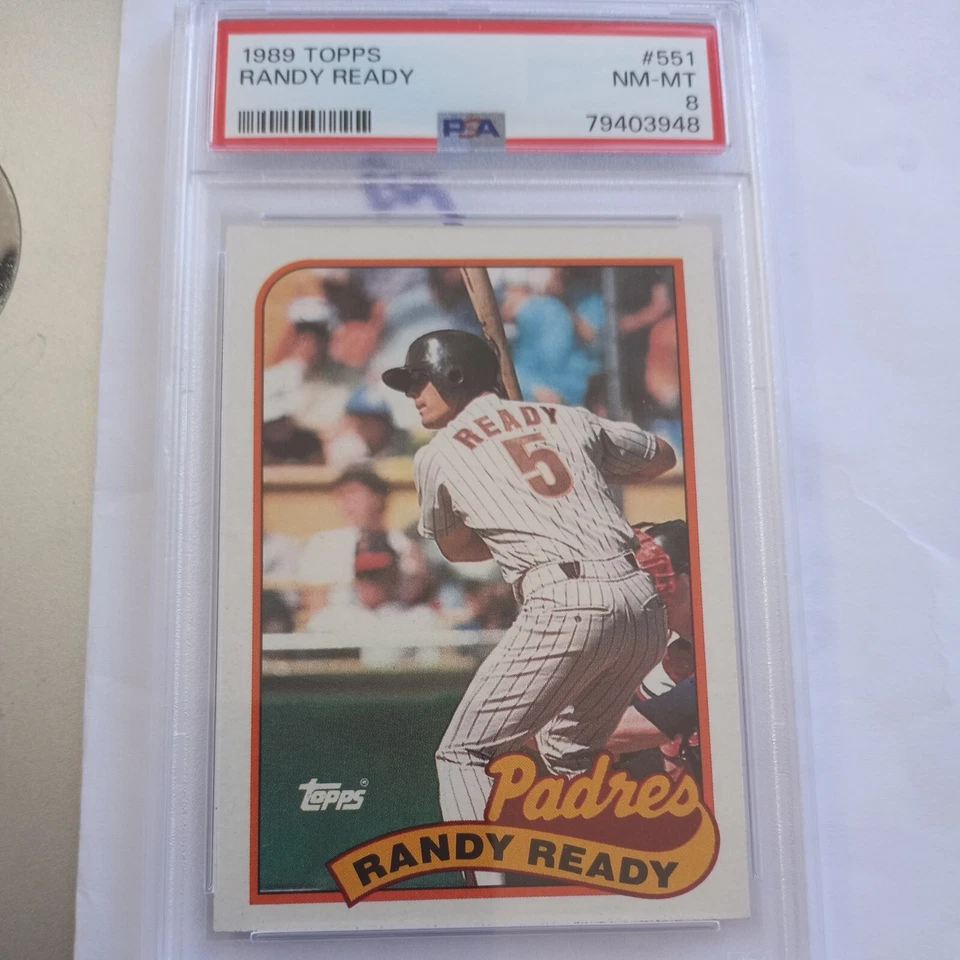1989 Topps - #551 Randy Ready - Image 1 of 4