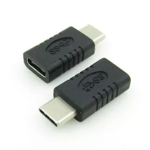 USB 3.1 Type C Male to Female Extension Adapter Connector Extender Super Speed - Picture 1 of 12