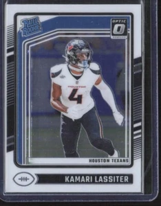 2024 Panini Donruss Optic KAMARI LASSITER Rated Rookie #261 RC Texans NOCO - Picture 1 of 2