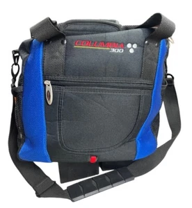 Columbia 300 Black Single Ball Bowling Bag Carry Handle Padded Shoulder Strap - Picture 1 of 11